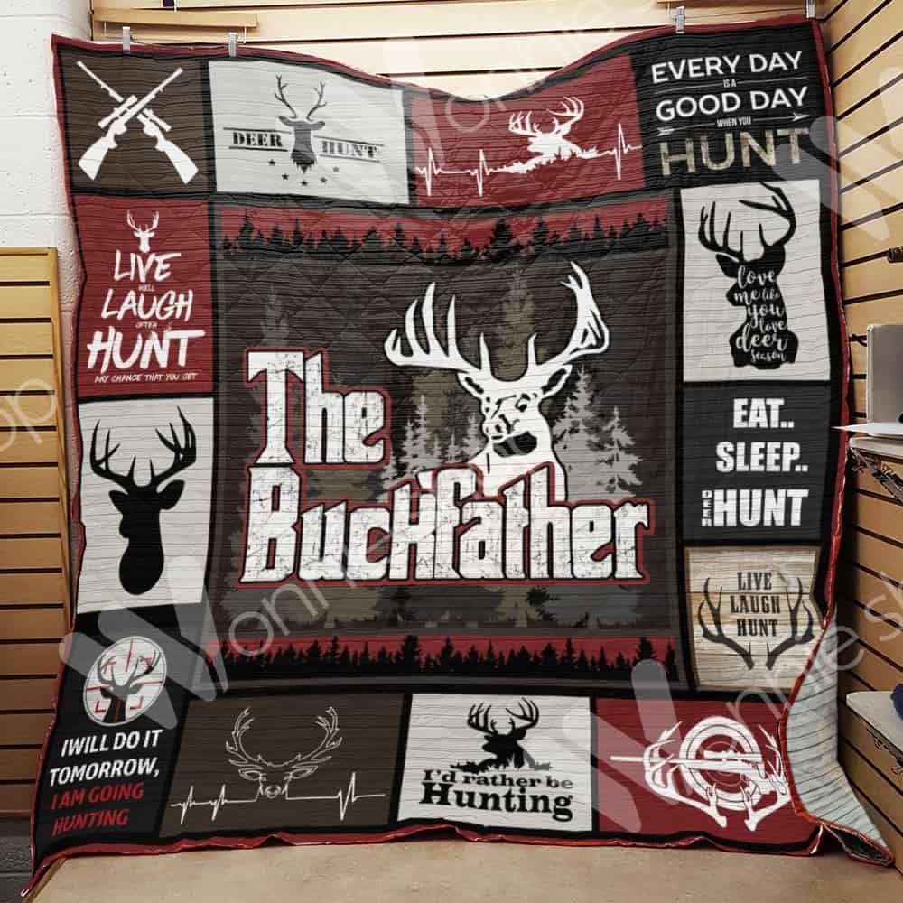 Hunting Dad Quilt Blanket DHC1102384TD