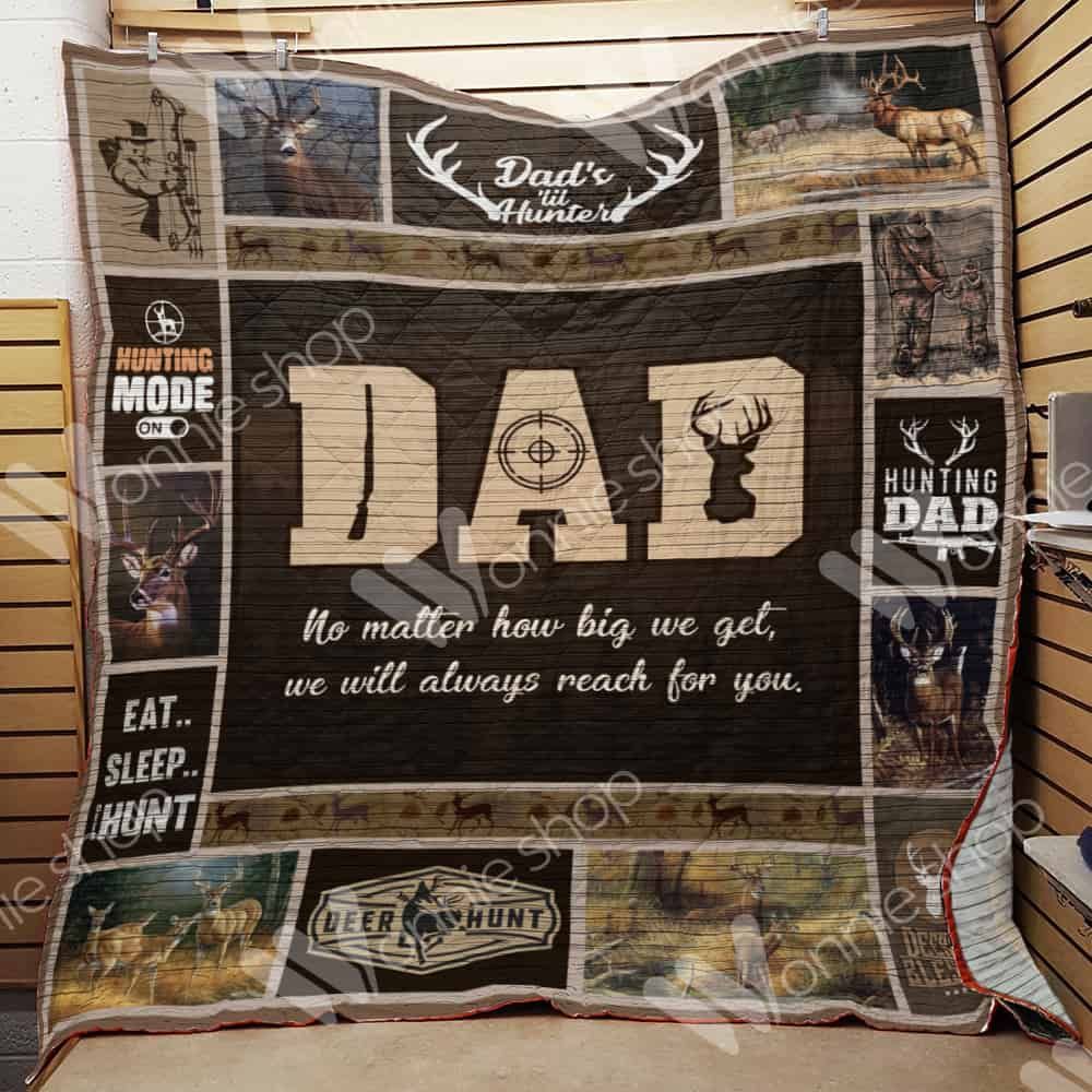 Hunting Dad Quilt Blanket DHC1102389TD