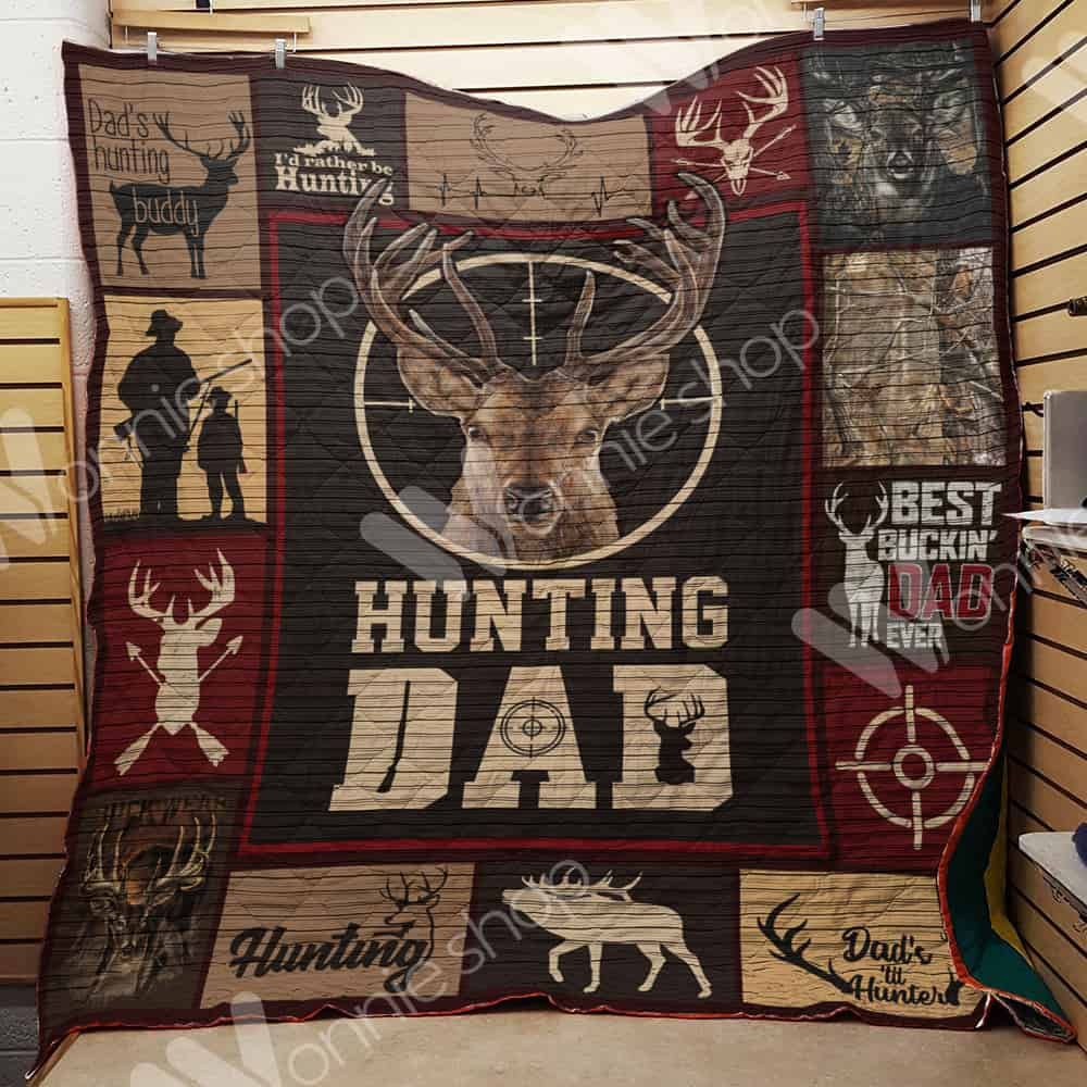Hunting Dad Quilt Blanket DHC1102394TD