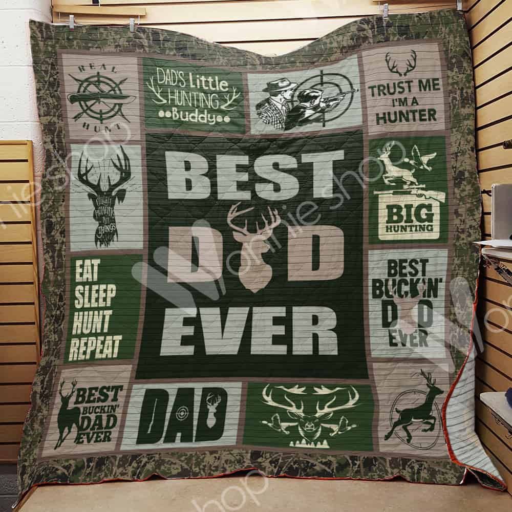 Hunting Dad Quilt Blanket DHC1102418TD