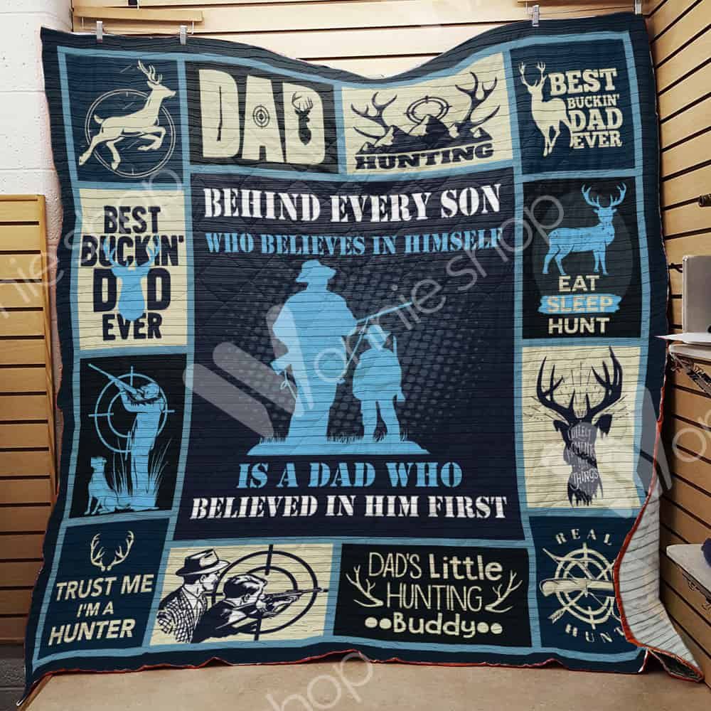 Hunting Dad Quilt Blanket DHC1102419TD