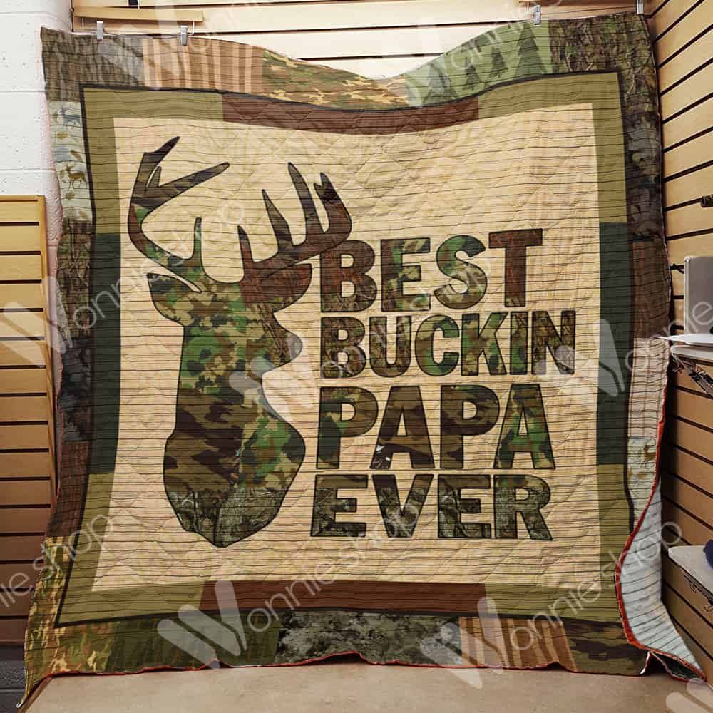 Hunting Dad Quilt Blanket DHC1102441TD