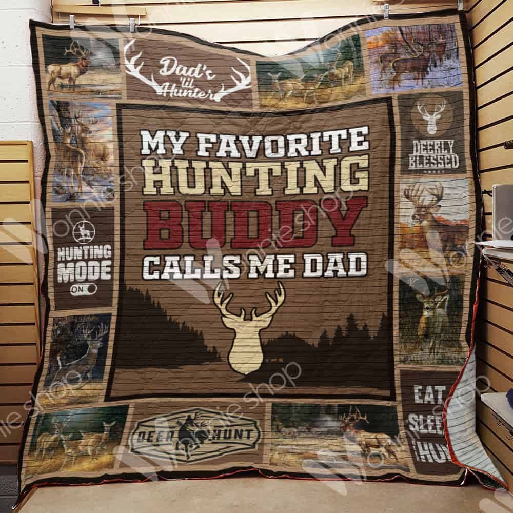 Hunting Dad Quilt Blanket DHC1102449TD