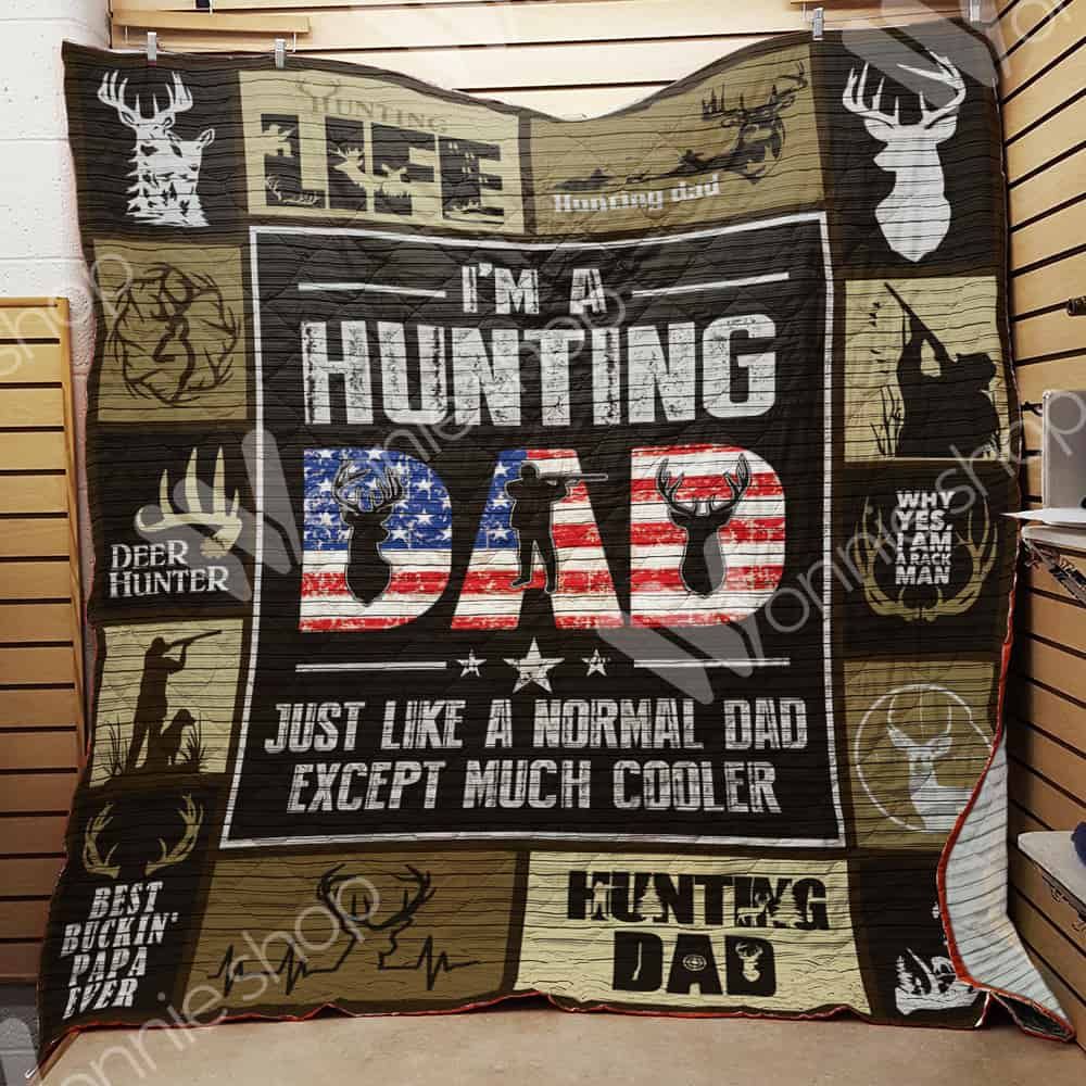 Hunting Dad Quilt Blanket DHC1102477TD