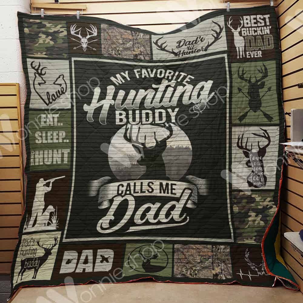 Hunting Dad Quilt Blanket DHC1102478TD