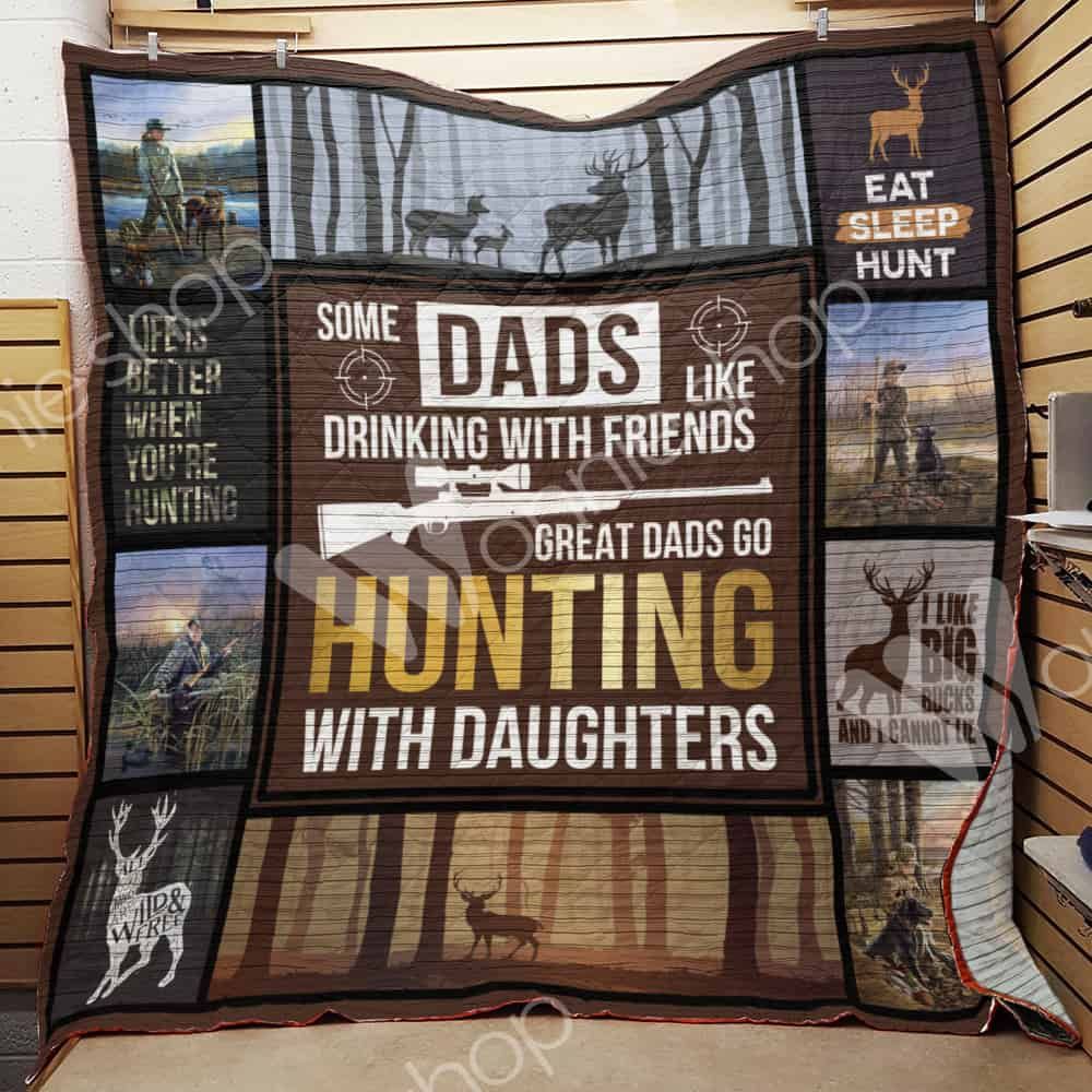Hunting Dad Quilt Blanket DHC1102502TD