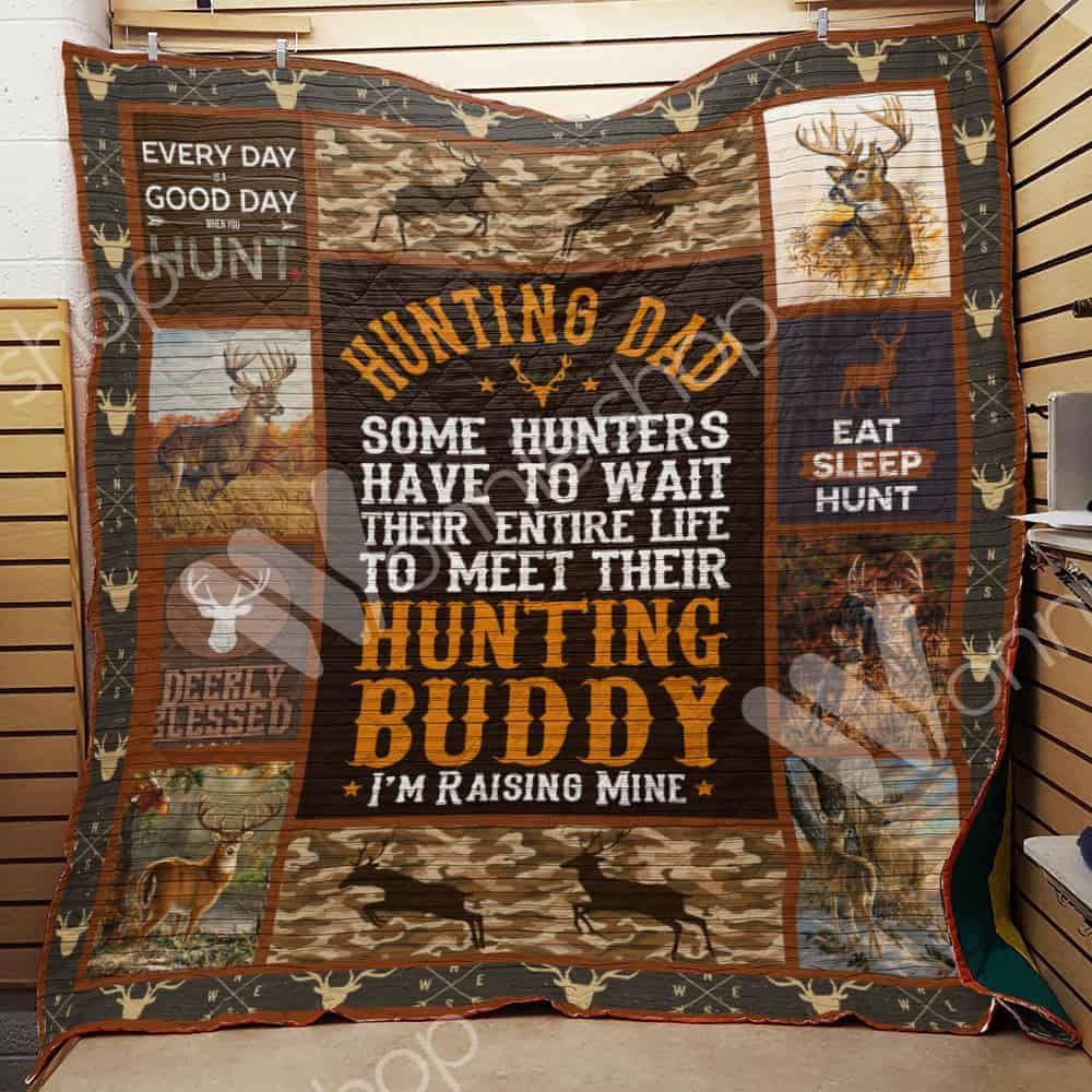 Hunting Dad Quilt Blanket DHC1102624TD