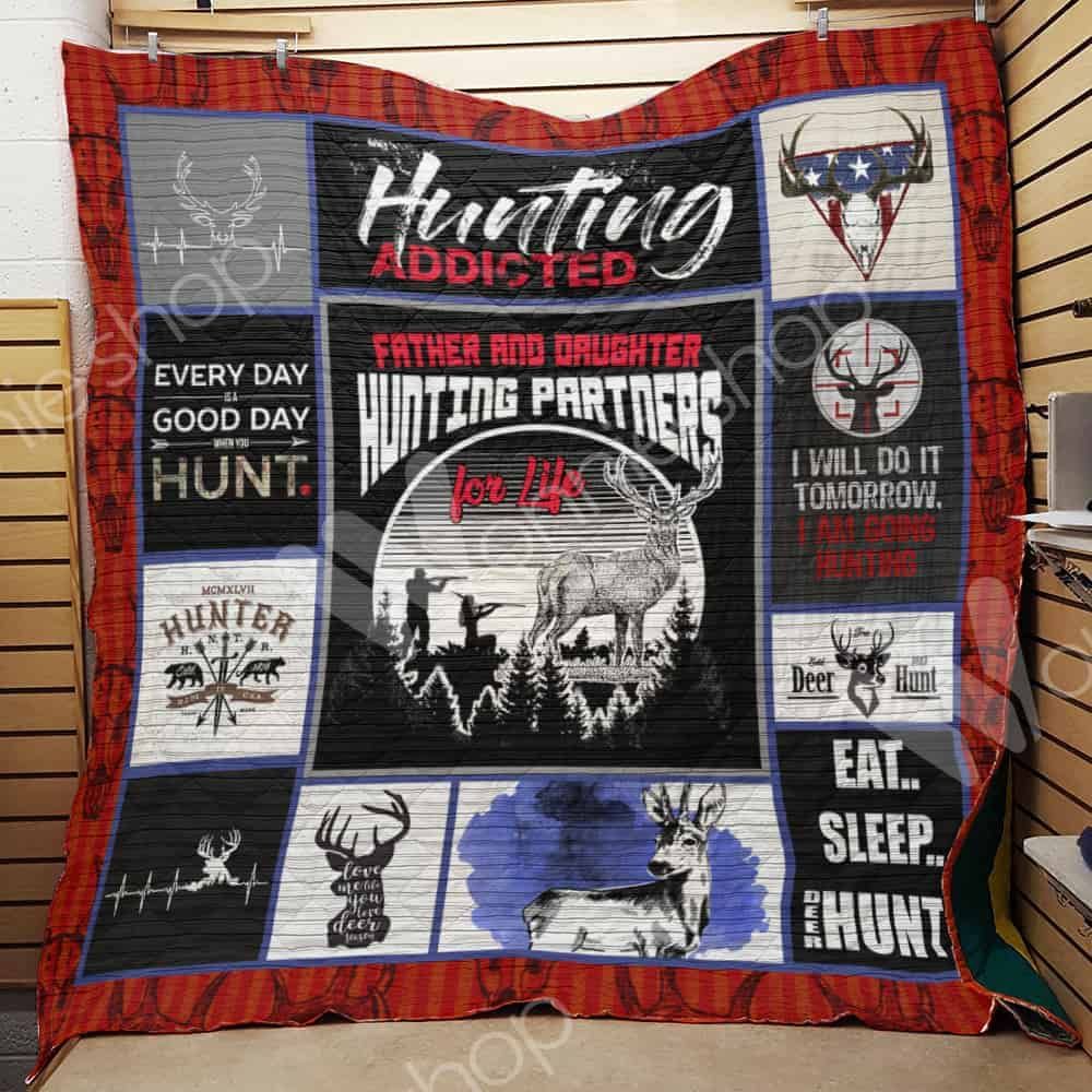 Hunting Dad Quilt Blanket DHC1102645TD