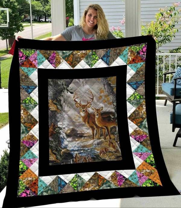 Hunting Deer DD2209143CL Quilt Blanket