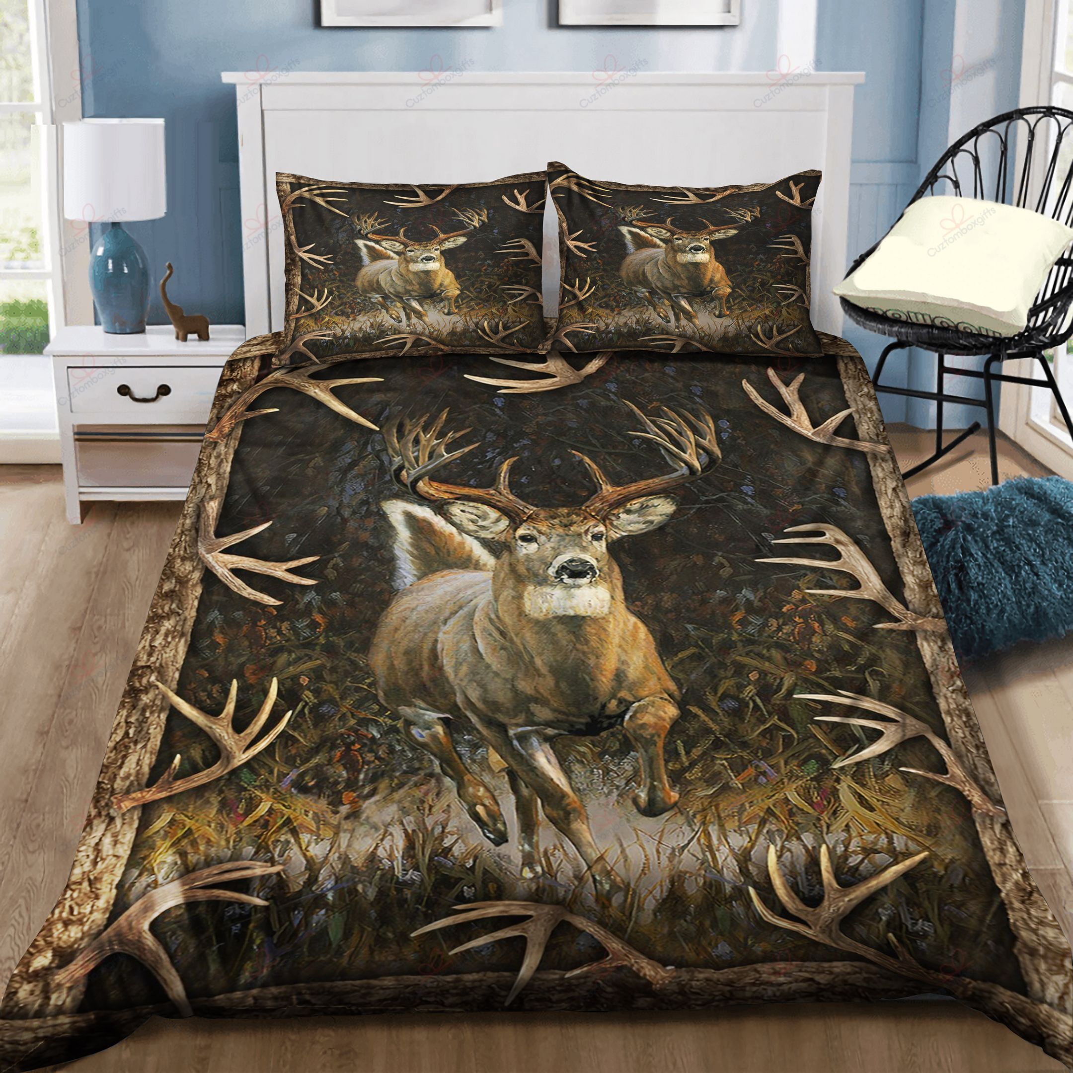 Hunting Deer Bedding Set