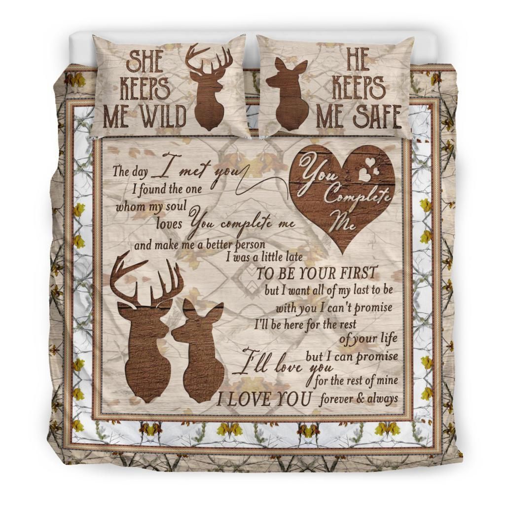 Hunting Deer Bedding Set
