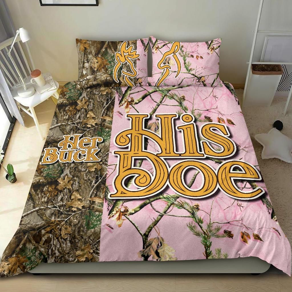 Hunting Deer Bedding Set