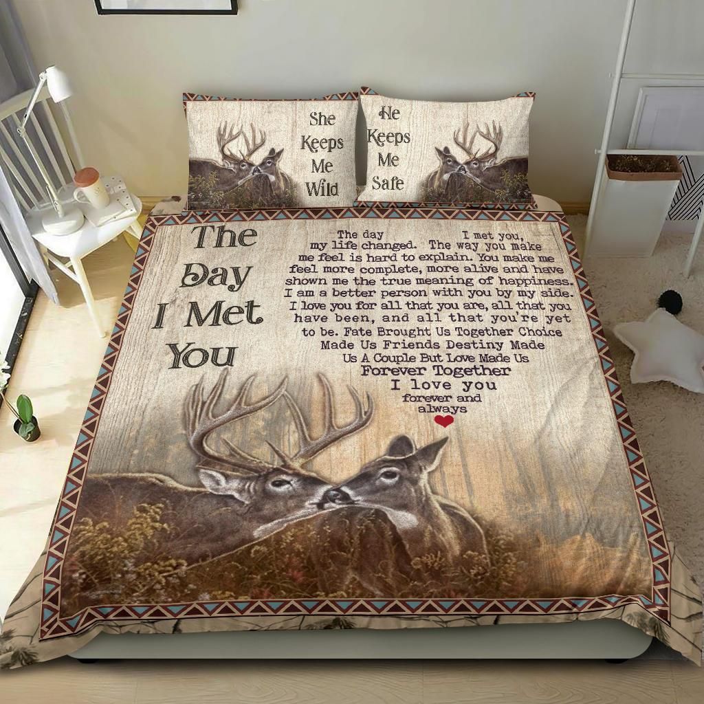 Hunting Deer Bedding Set
