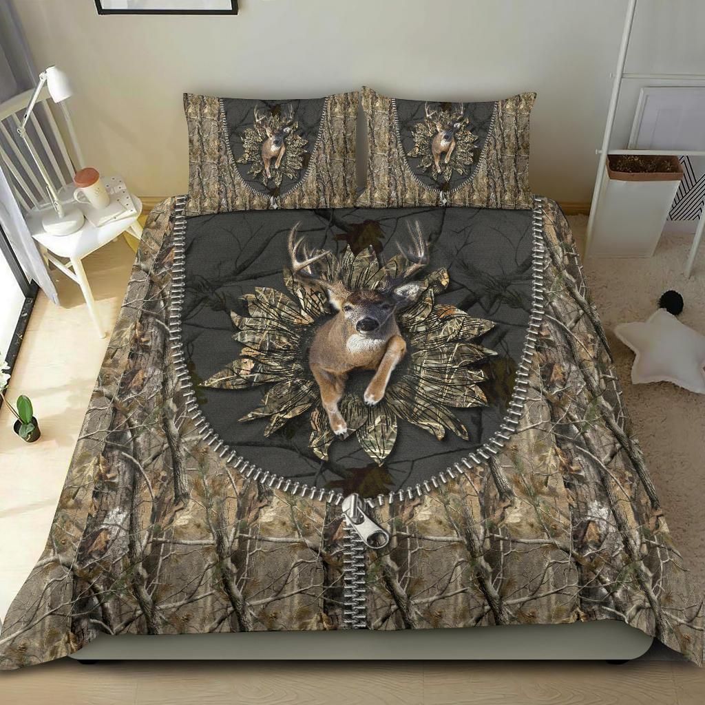 Hunting Deer Bedding Set
