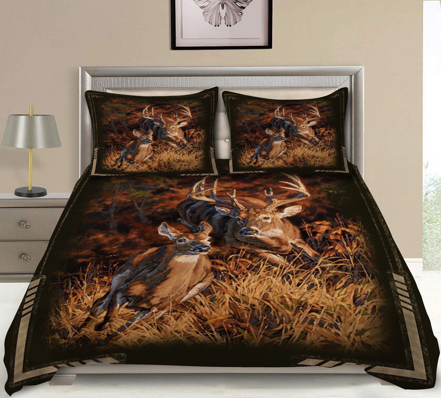 Hunting Deer Bedding Set