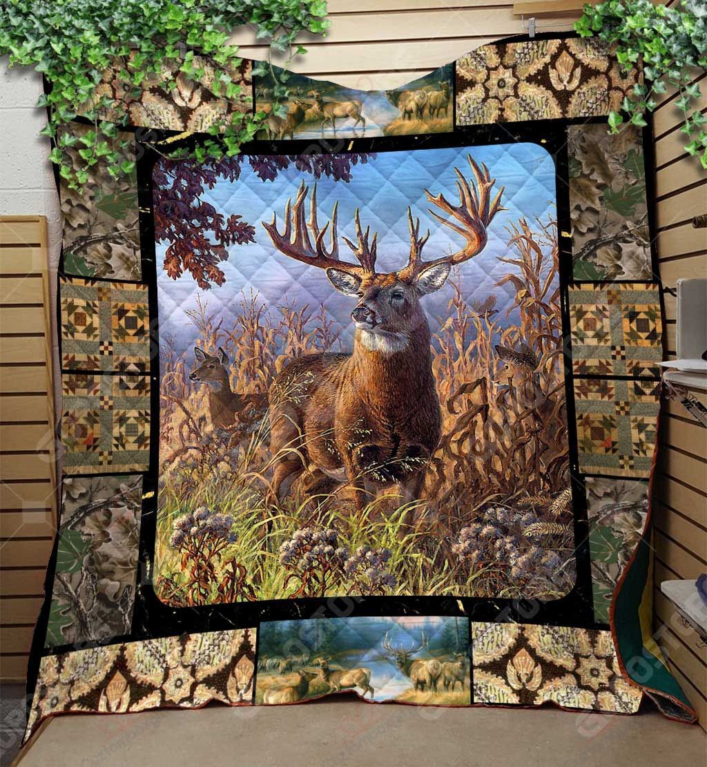 Hunting Deer NC0709183CL Quilt Blanket