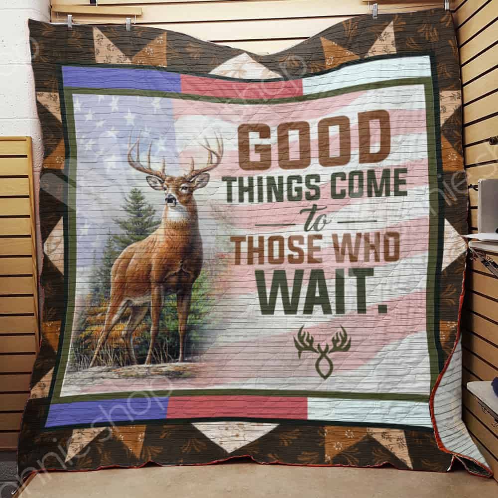 Hunting Deer Quilt Blanket DHC110213TD