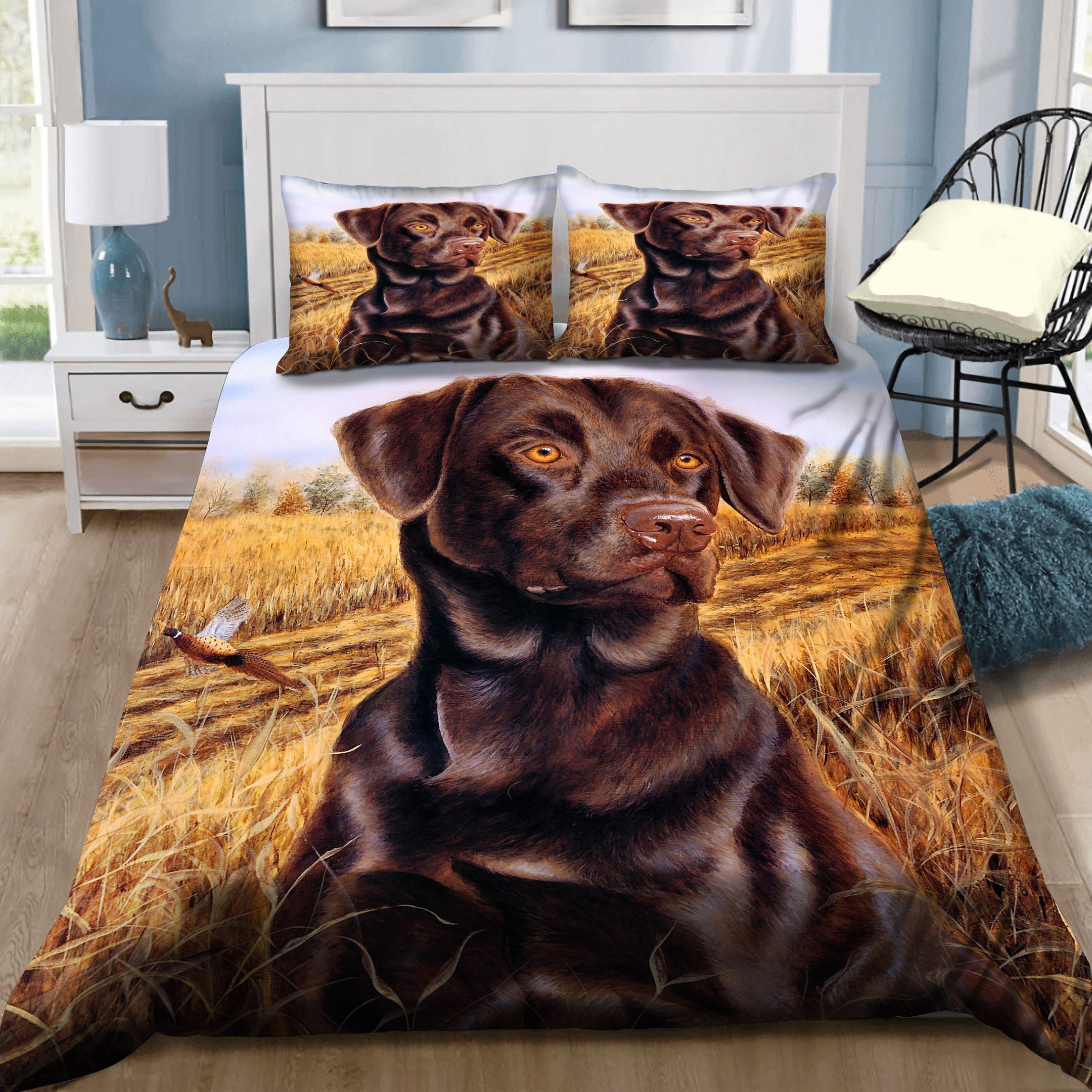 Hunting Dog Hunting Season Bedding Set