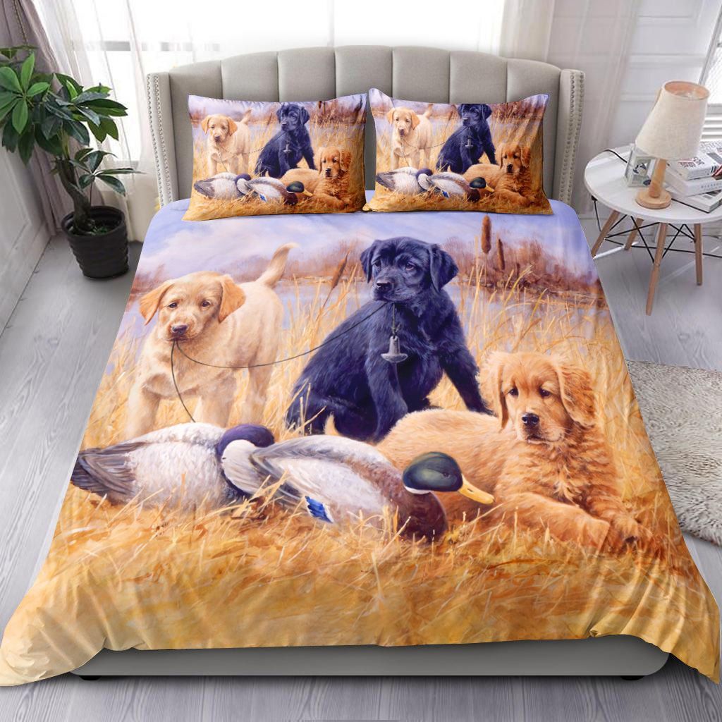 Hunting Dogs Bedding Set
