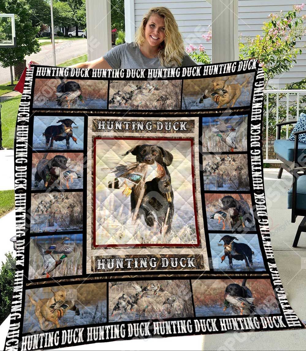 Hunting Duck NC0709184CL Quilt Blanket