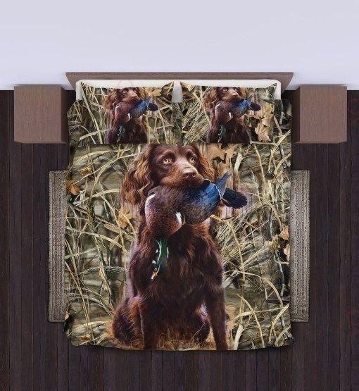 Hunting Duck Printed Bedding Set