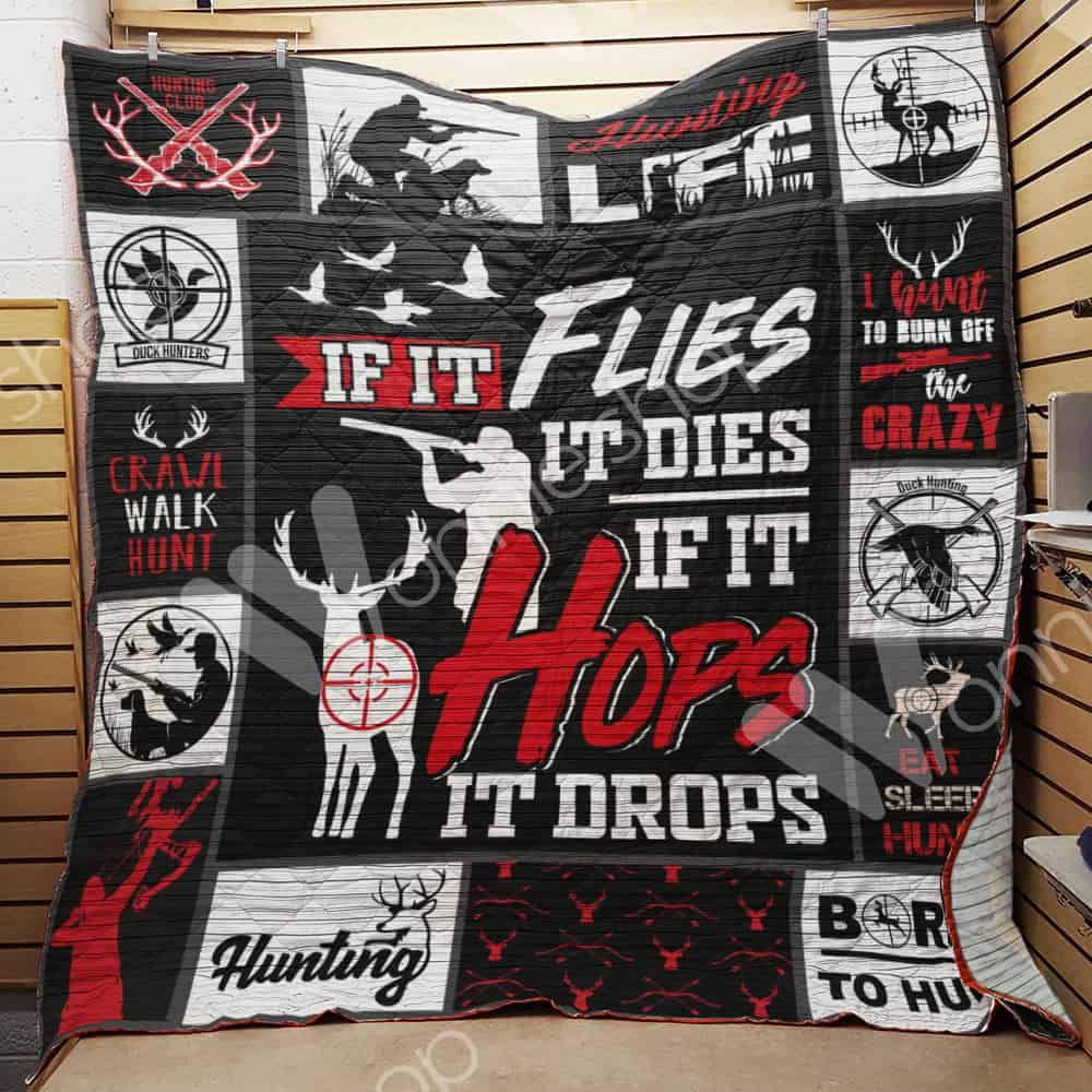 Hunting Duck Quilt Blanket DHC0302842TD