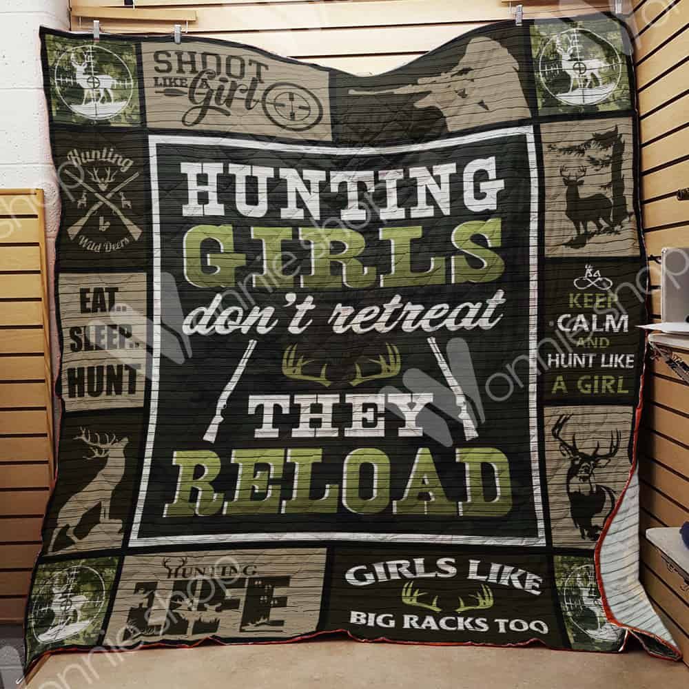 Hunting Girl Quilt Blanket DHC03021098TD