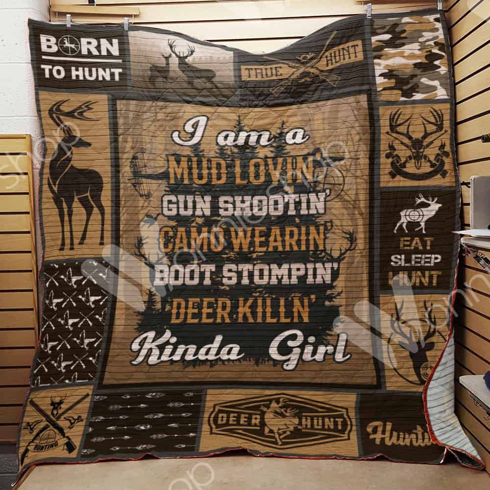 Hunting Girl Quilt Blanket DHC03021177TD