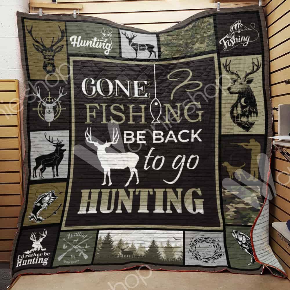 Hunting Go Hungting Quilt Blanket Dhc04012018Dd