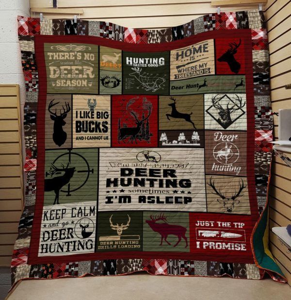 Hunting Im Asleep Quilt Blanket DHC31121315TD