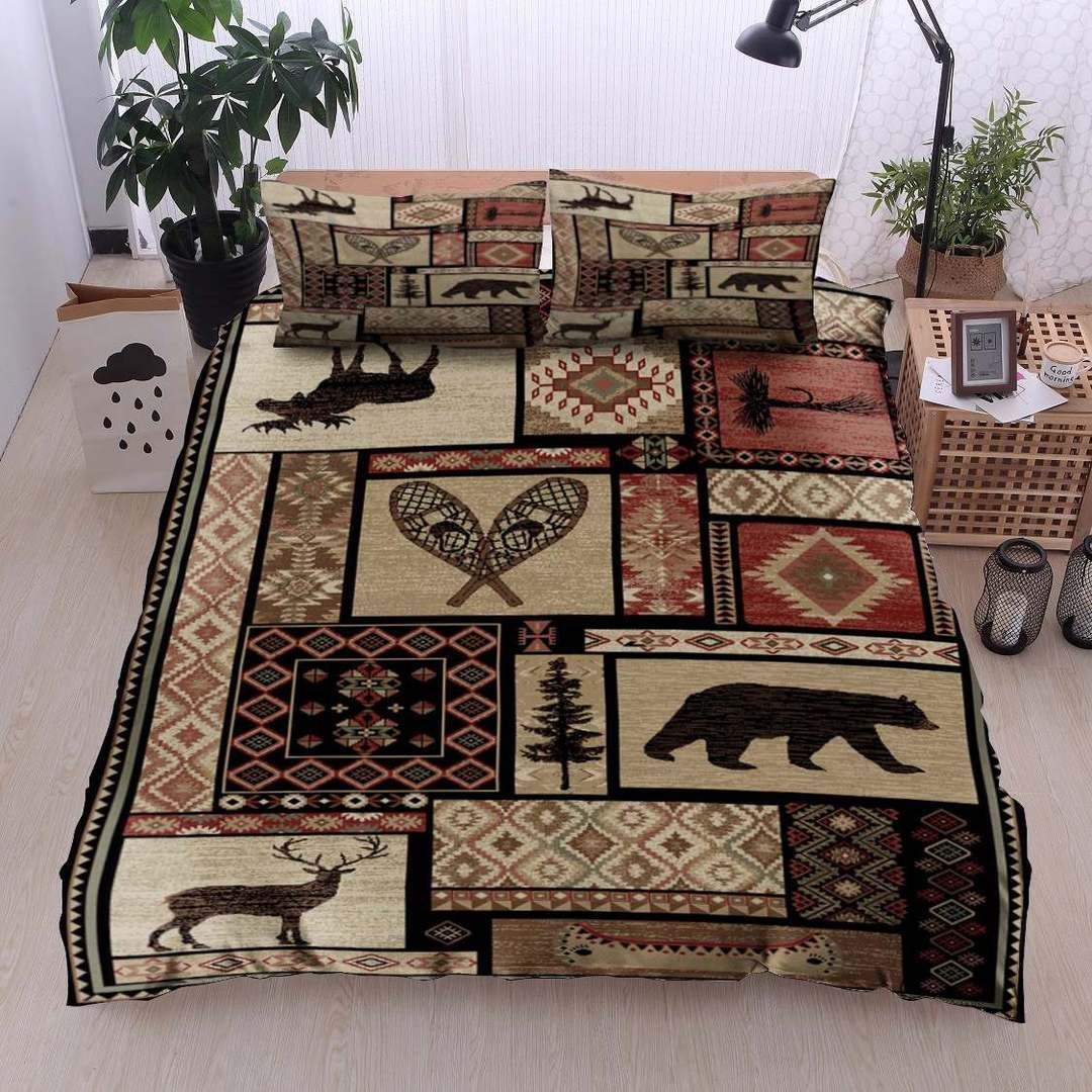 Hunting Native American Bedding Set