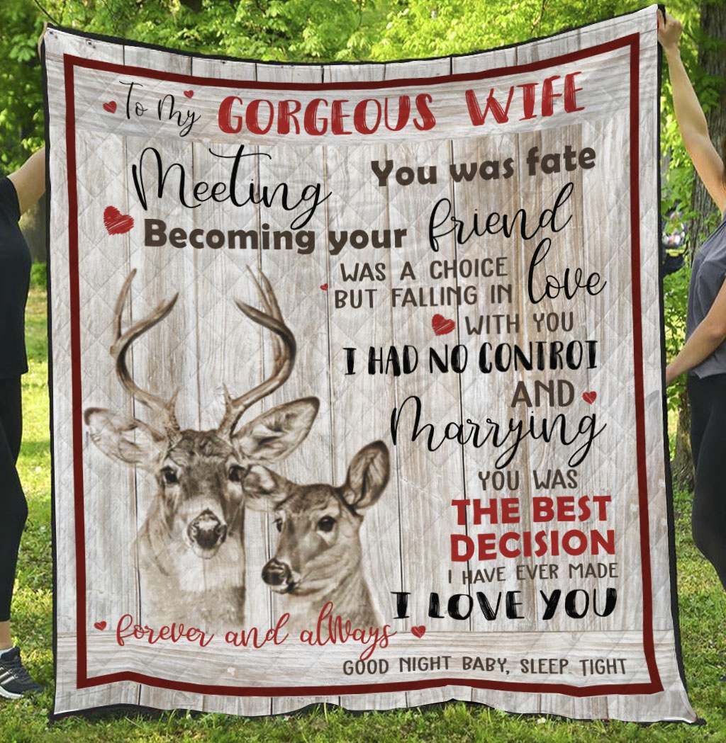 Hunting NG310704B TBG Quilt Blanket