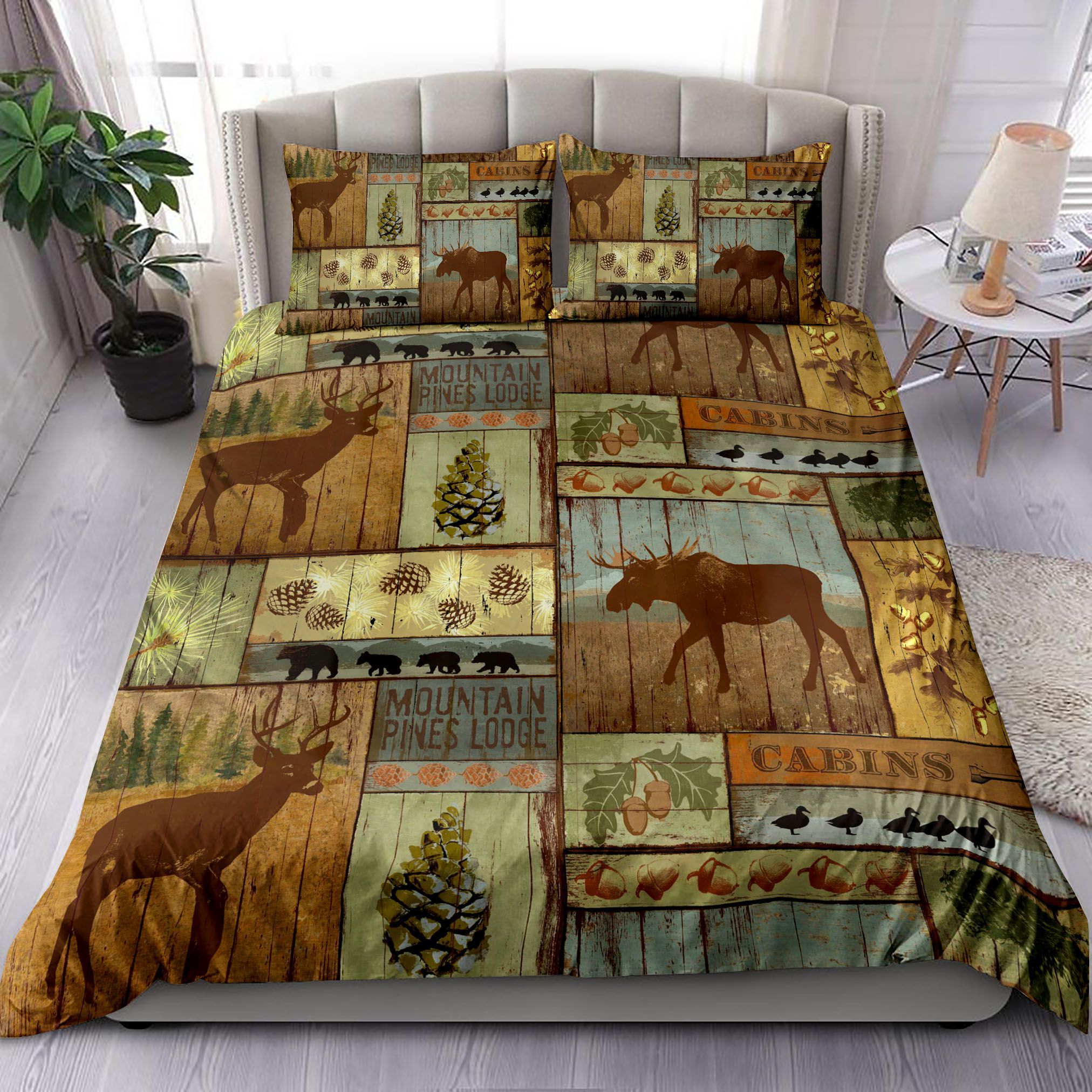 Hunting Pattern Bedding Set