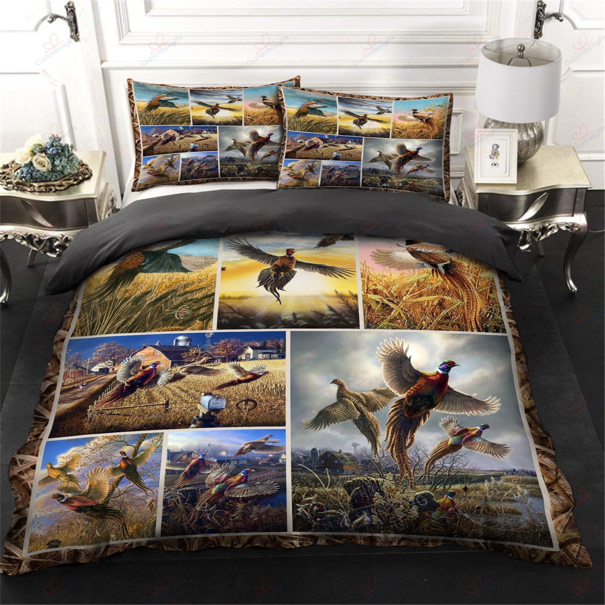 Hunting Pheasant Bedding Set