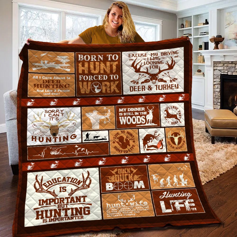 Hunting Quilt Blanket BBB200225SM