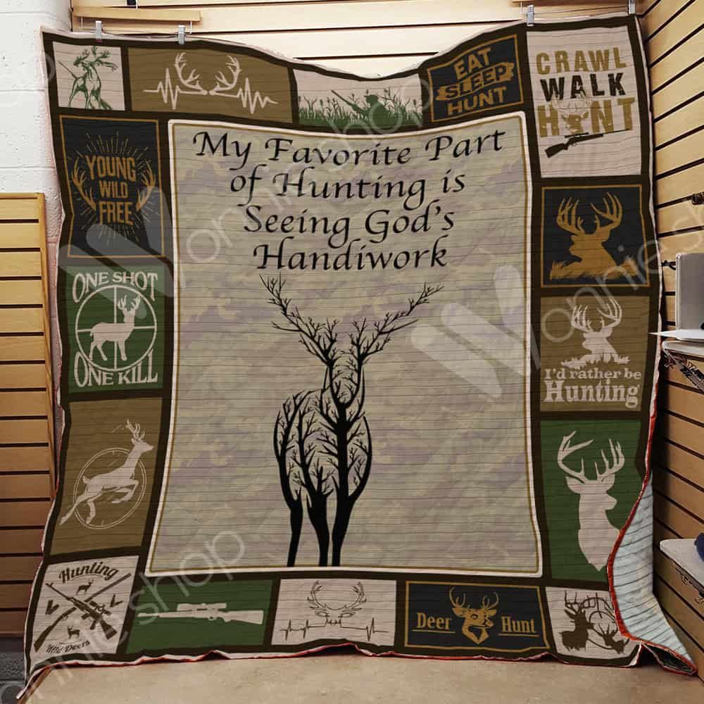 Hunting Quilt Blanket DHC03021018TD