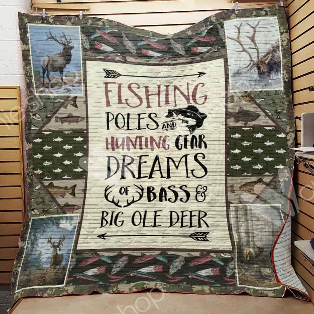 Hunting Quilt Blanket DHC03021142TD