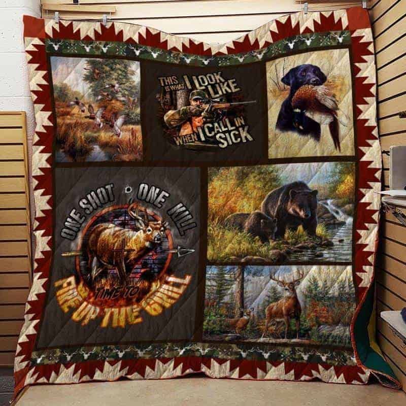 Hunting Quilt Blanket DHC05021025TD