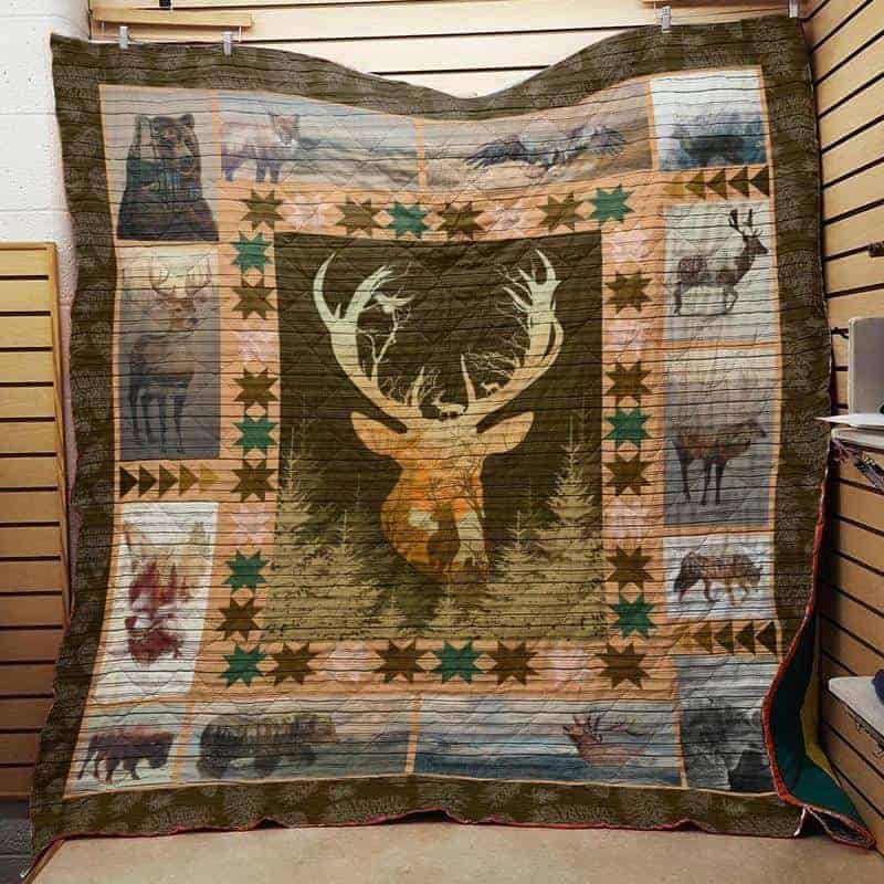 Hunting Quilt Blanket DHC05021035TD