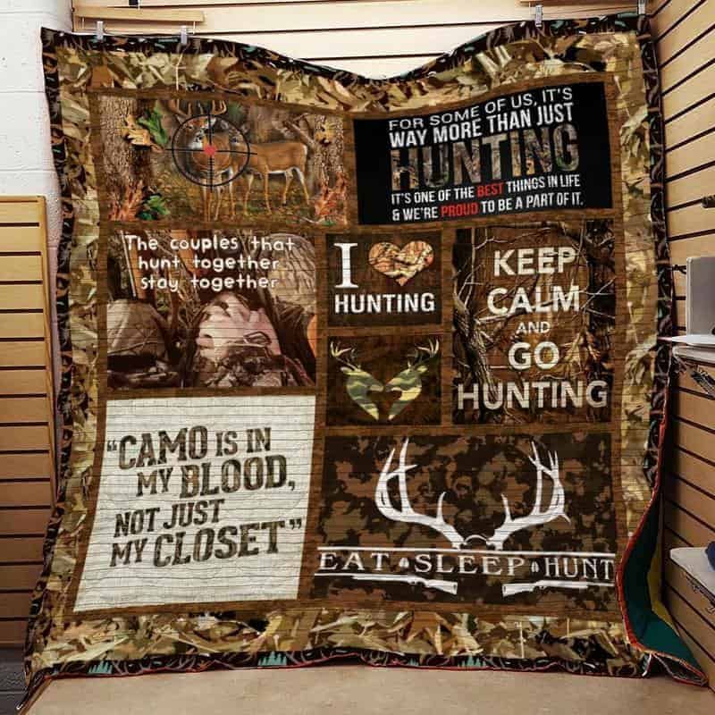 Hunting Quilt Blanket DHC05021036TD