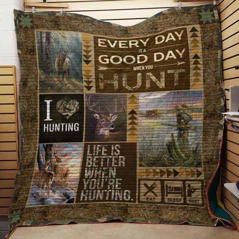 Hunting Quilt Blanket DHC05021038TD