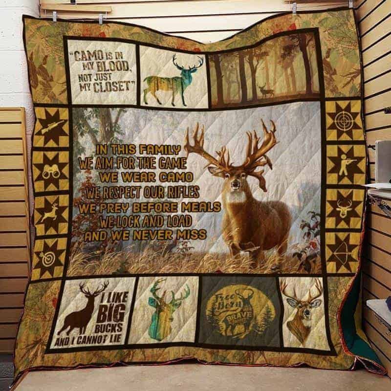 Hunting Quilt Blanket DHC05021039TD
