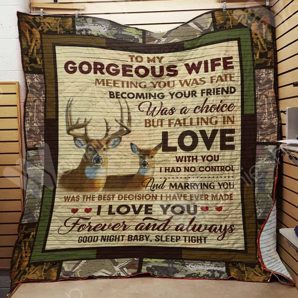 Hunting Quilt Blanket DHC1002684TD