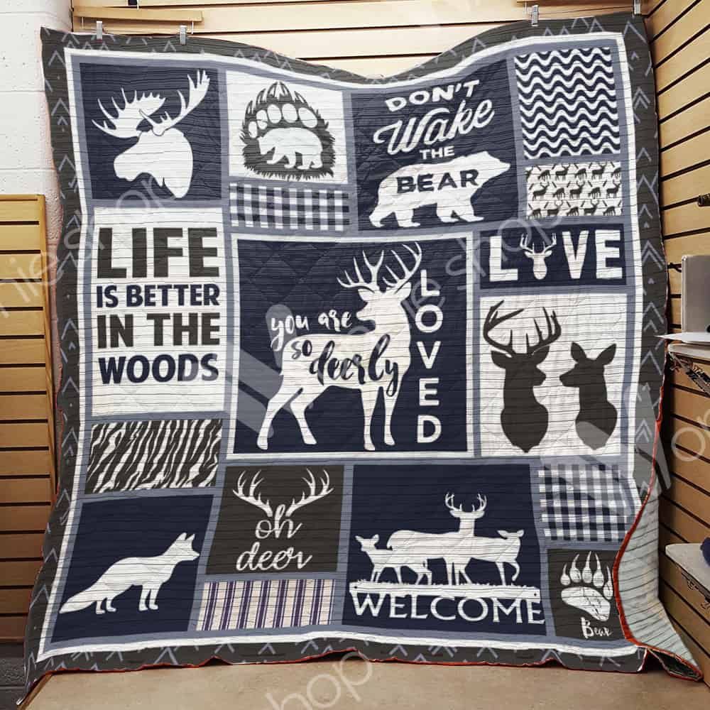 Hunting Quilt Blanket DHC1002979TD