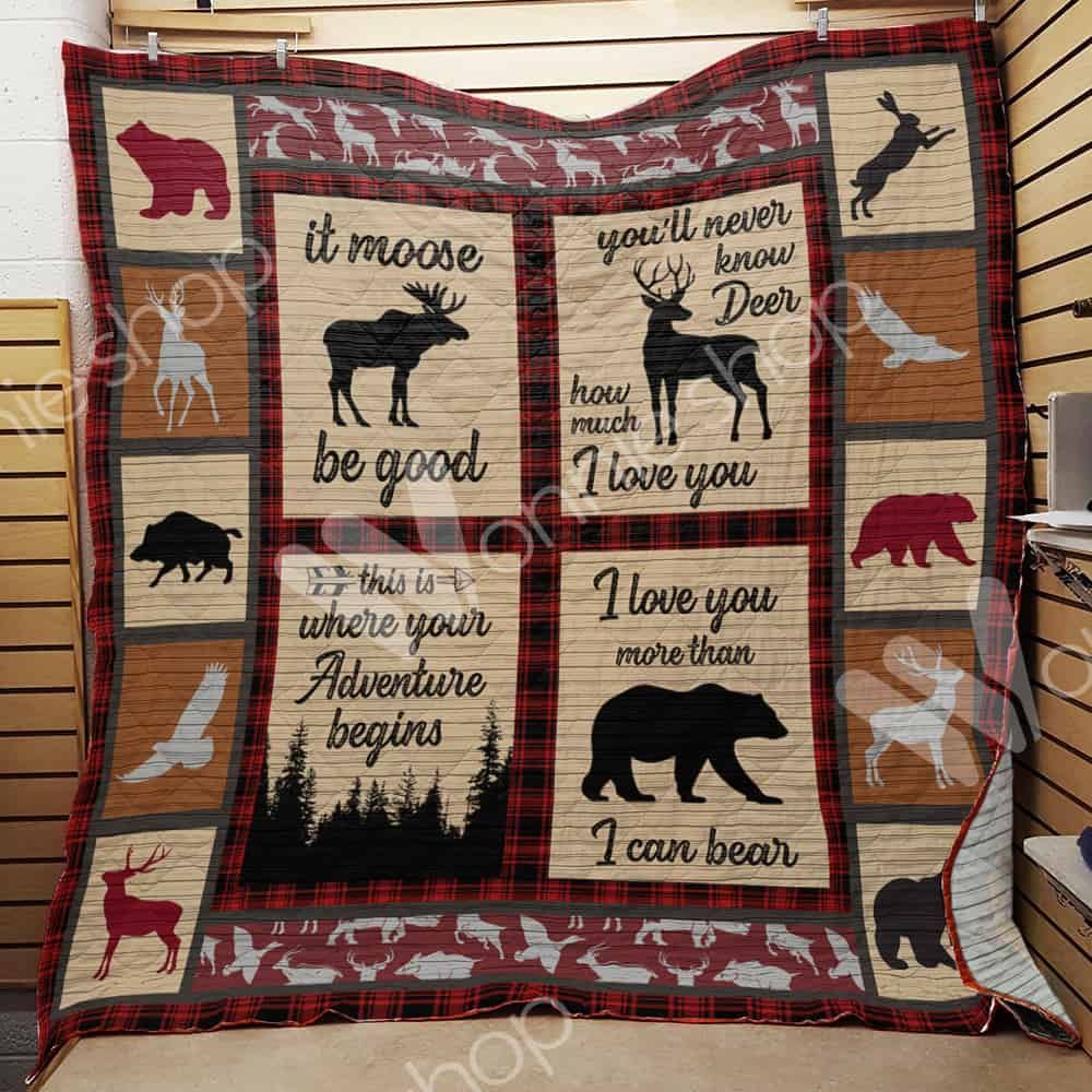 Hunting Quilt Blanket DHC1002985TD