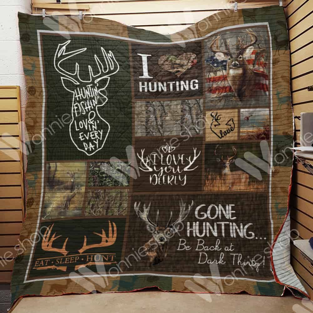 Hunting Quilt Blanket DHC1102107TD