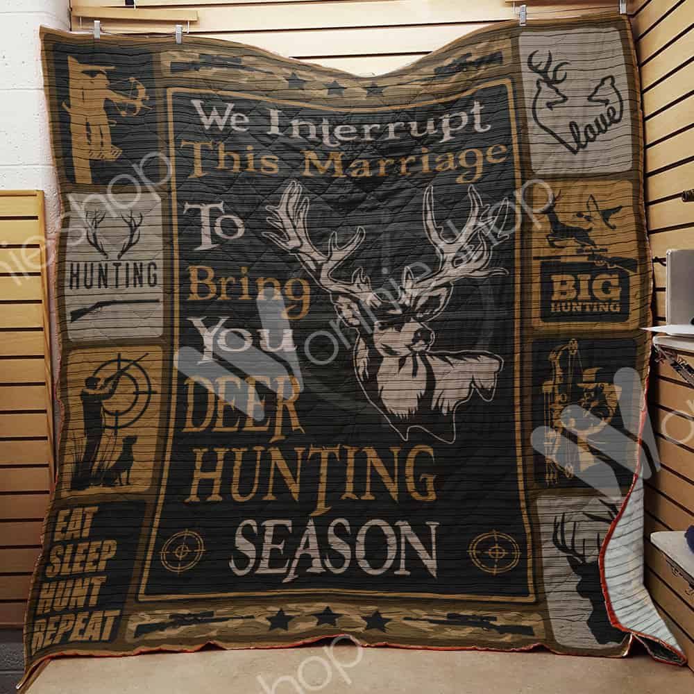 Hunting Quilt Blanket DHC110210TD
