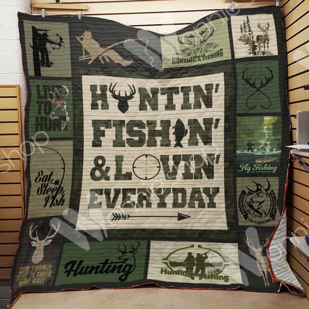 Hunting Quilt Blanket DHC1102134TD