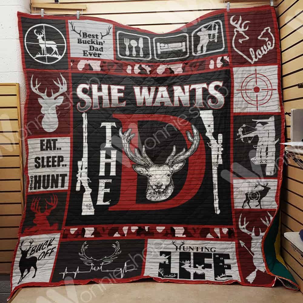 Hunting Quilt Blanket DHC1102547TD