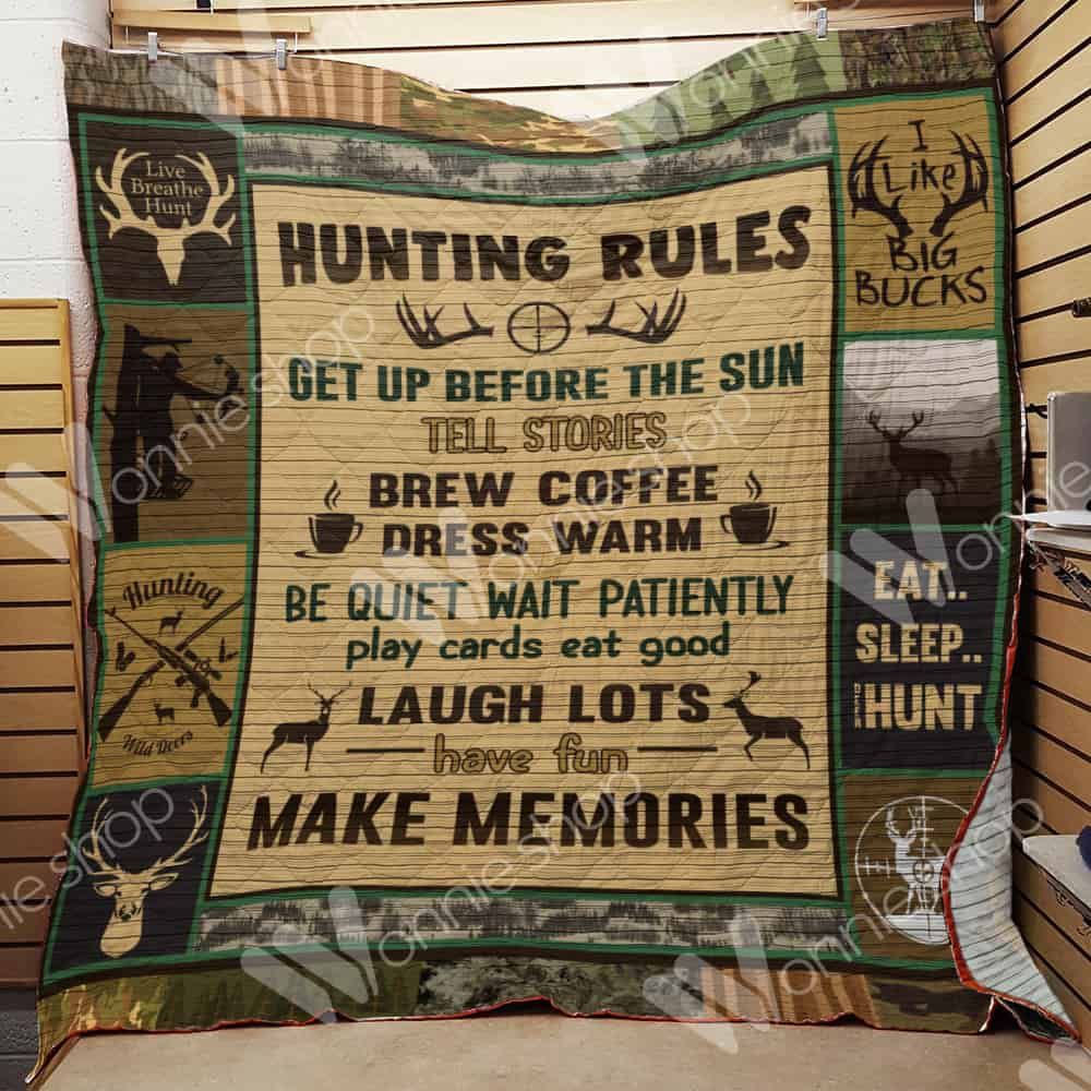 Hunting Quilt Blanket DHC110268TD